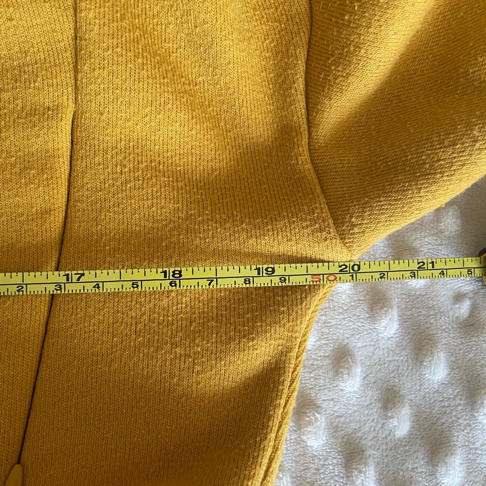 Alo cropped yellow sweatshirt small - Picture 8 of 9